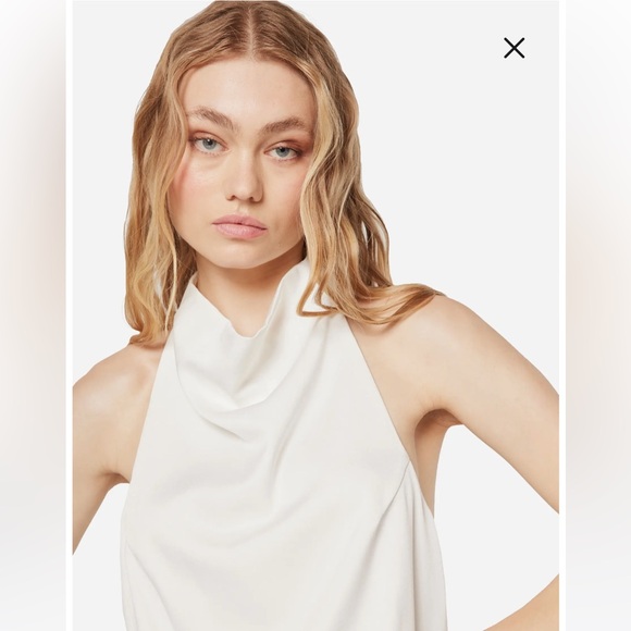 Camo Asymmetric Satin Cocktail Dress - Picture 2 of 8